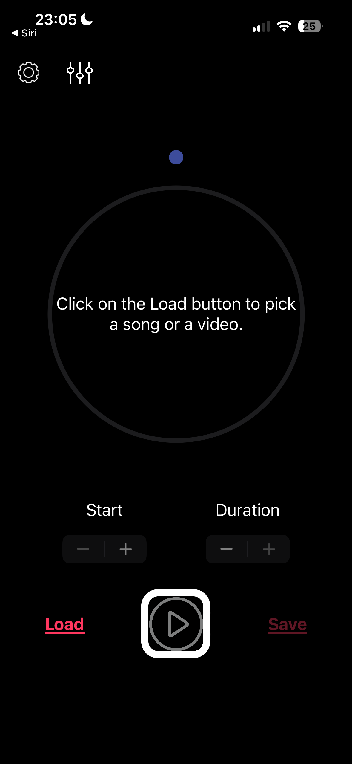 nell’immagine uno screenshot dell’iPhone aperto nell’applicazione Music Touringtone